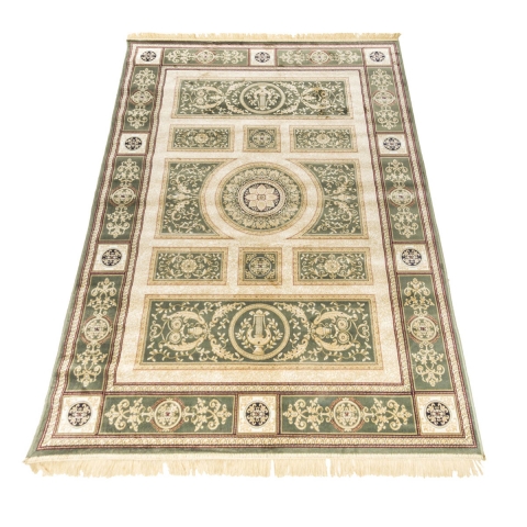 Tappeto per salotto stile persiano verde Rubine Promozione