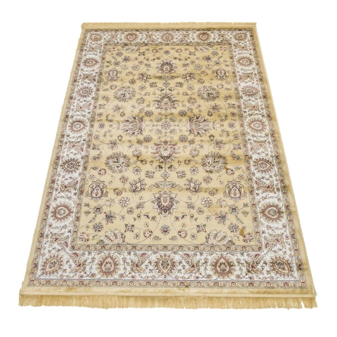 Tappeto tipo persiano per soggiorno color oro Rubine Promozione