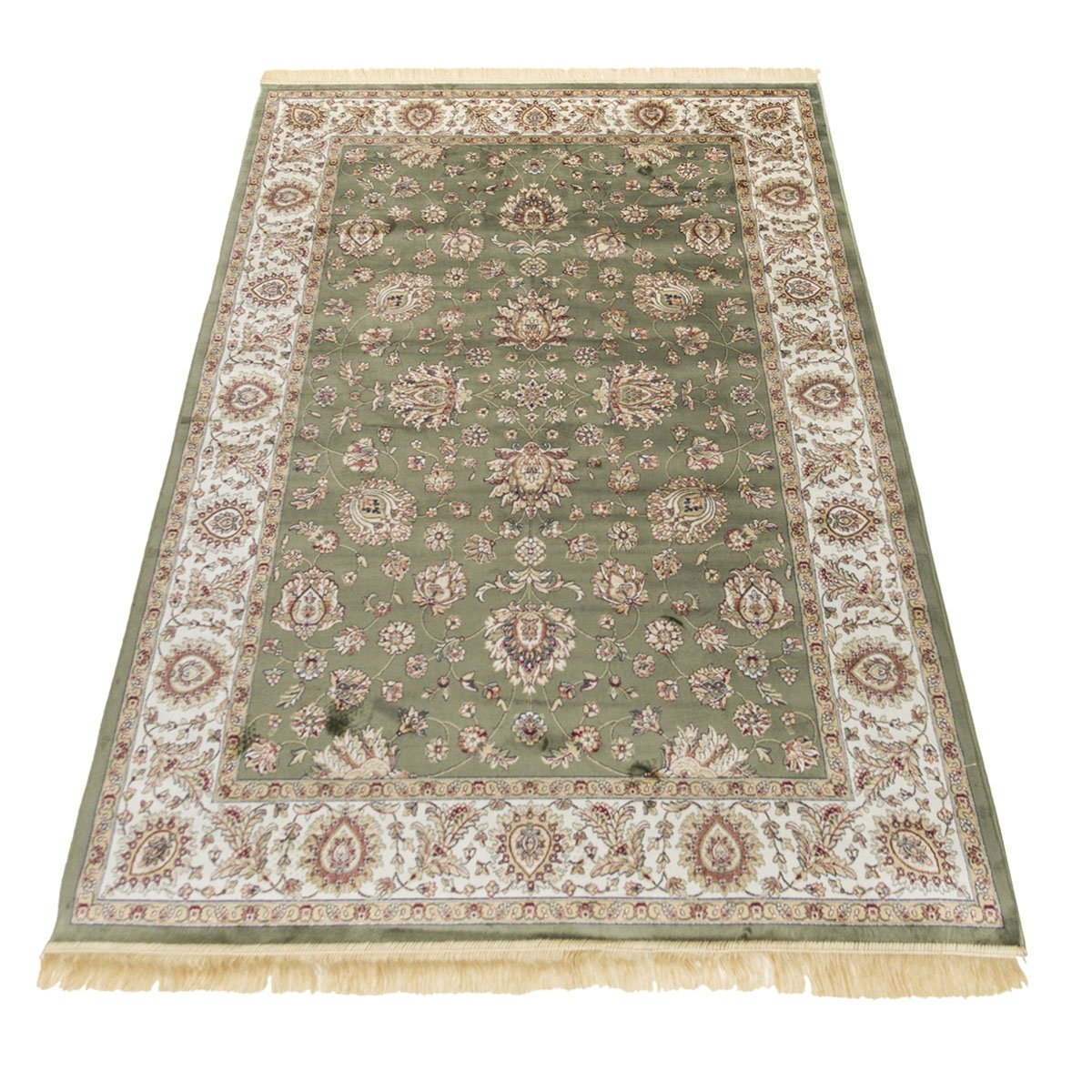 Tapis vert salon persan Rubine Promotion Tapis vert salon persan Rubine Promotion