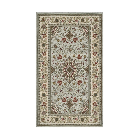 Tapis de salon oriental persan gris Tabriz Promotion