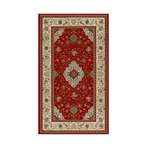 Tappeto orientale tipo persiano rosso Tabriz Promozione