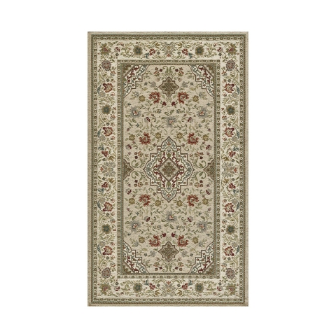 Tappeto per salotto orientale stile persiano tortora Tabriz Promozione