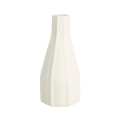 Vaso in porcellana per fiori e piante design moderno bianco Atena Promozione