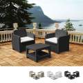 Outdoor Garten Lounge Sessel Grand Soleil Giglio Bar Rattan 2 Sitzer Aktion