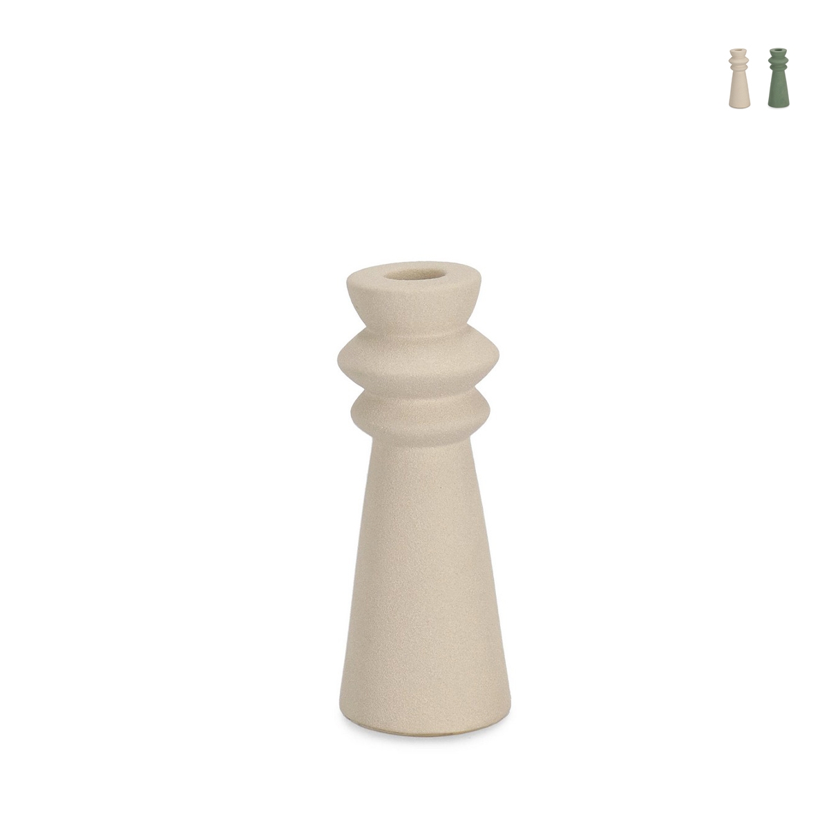Portacandela di design moderna porcellana sabbiata 5x16 Freyr Promozione Portacandela di design moderna porcellana sabbiata 5x16 Freyr Promozione