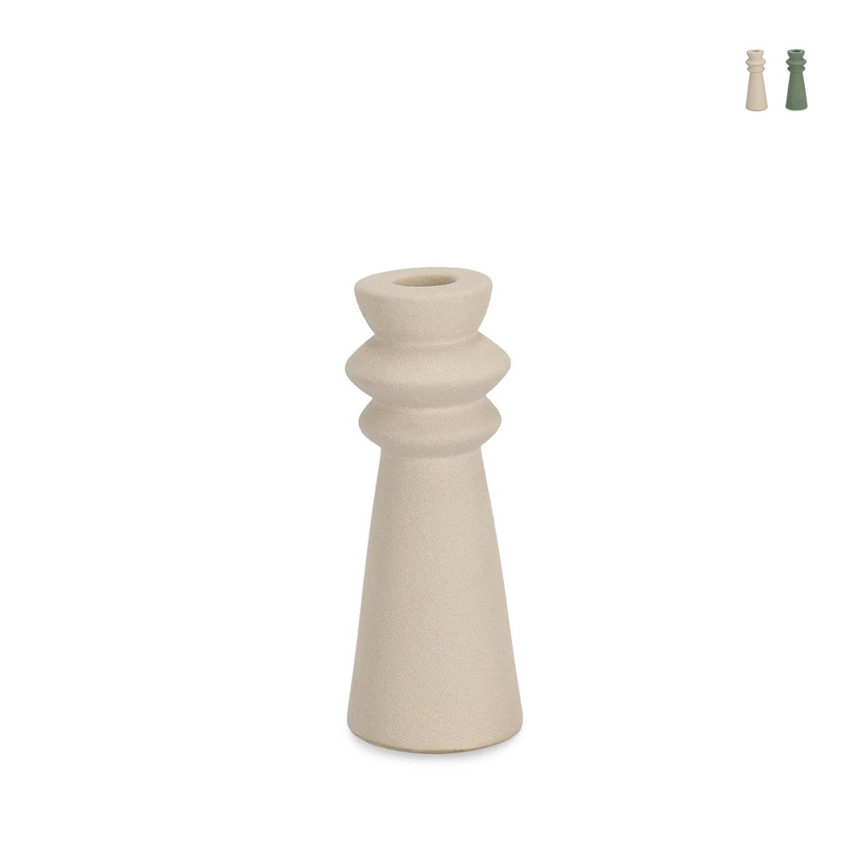 Porte-bougie design moderne porcelaine sablée 5x16 Freyr Promotion Porte-bougie design moderne porcelaine sablée 5x16 Freyr Promotion