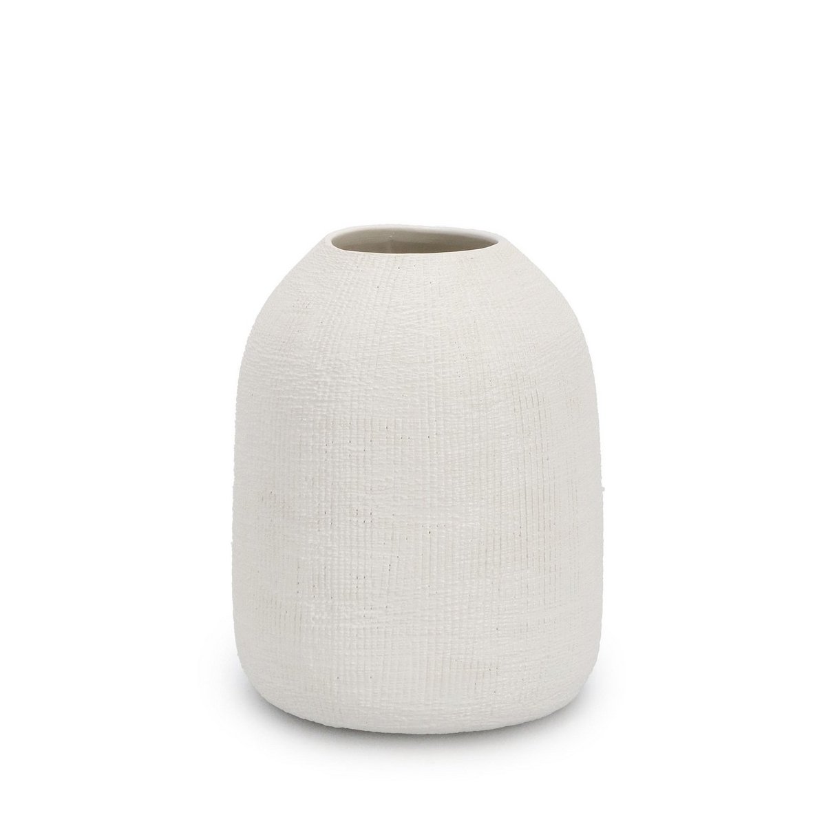 Weißer zylindrischer Keramik-Pflanztopf Ø15,8x19,5cm Papyrus Aktion Weißer zylindrischer Keramik-Pflanztopf Ø15,8x19,5cm Papyrus Aktion