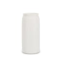 Weißer zylindrischer Keramikvase im minimalistischem Design 15x32,3 Papyrus Aktion