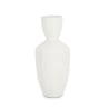 Vaso piante e fiori da interno decorativo in ceramica bianco Striped Promozione