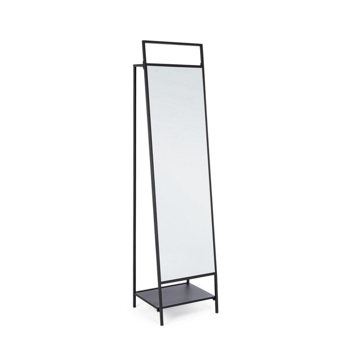 Specchio moderno da terra a figura intera con asta appendi abiti Ekbal Promozione Specchio moderno da terra a figura intera con asta appendi abiti Ekbal Promozione