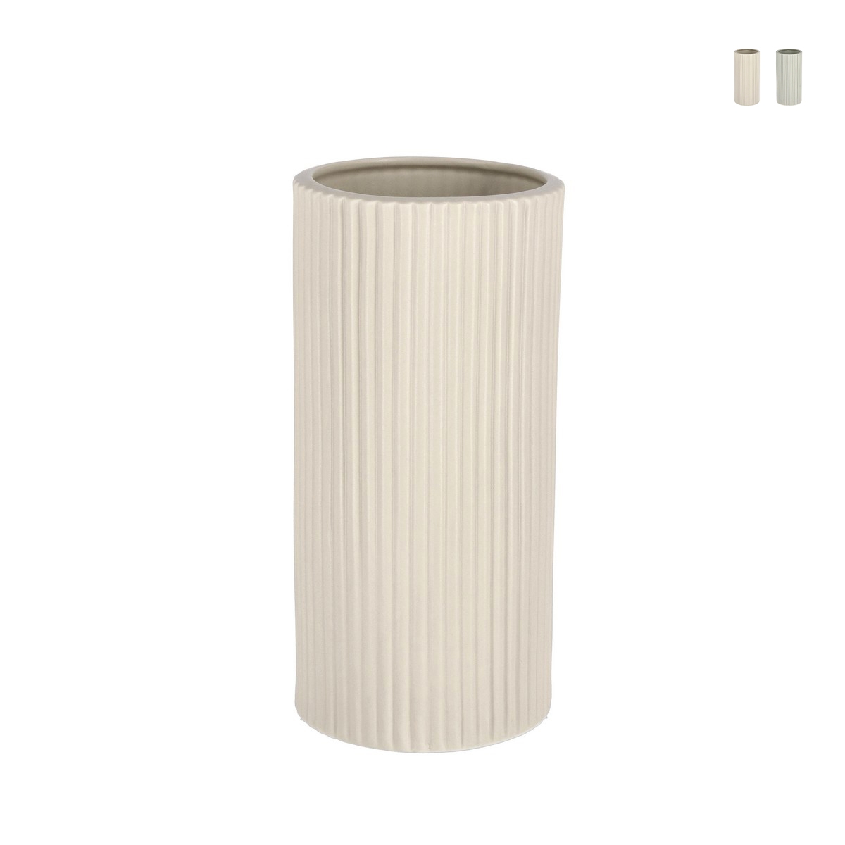 Vaso per piante da interno a cilindro in porcellana Ø12,5x26cm Vivy L Promozione Vaso per piante da interno a cilindro in porcellana Ø12,5x26cm Vivy L Promozione