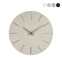 Orologio da parete lancette oro design minimale rotondo 40cm Timeline Stock