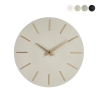 Orologio da parete lancette oro design minimale rotondo 40cm Timeline Stock