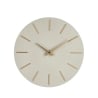 Horloge murale aiguilles dorées design minimaliste rond 40cm Timeline Caractéristiques