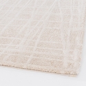 Tappeto per salotto moderno rettangolare beige crema 200x290cm Tania Vendita