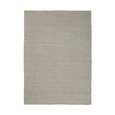 Tappeto rettangolare marrone azzurro fatto a mano 160x230 Bizzotto Ruanda Promozione