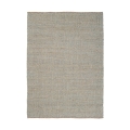 Tappeto rettangolare 200x300 da salotto in iuta e cotone azzurro Ruanda Promozione