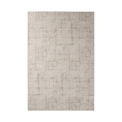 Moderner Teppich fürs Wohnzimmer 160x230cm Grau Beige Jute Polyester Azra Aktion