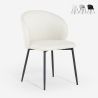Chaise moderne pour salle à manger et cuisine en tissu design Kadim Offre