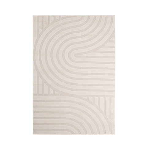 Moderner rechteckiger Teppich 160x230cm für Wohnzimmer und Schlafzimmer Zina Aktion