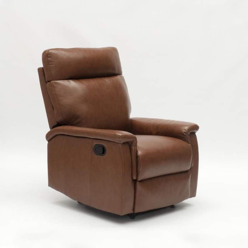 Challenge Fauteuil gaming inclinable avec repose-pieds en similicuir