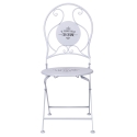 Ensemble table blanche avec 2 chaises pliantes d'extérieur Le Regole della Colazione Catalogue