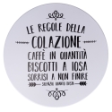 Set tavolo bianco 2 sedie da esterno pieghevoli Le Regole della Colazione Sconti