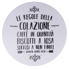 Set tavolo bianco 2 sedie da esterno pieghevoli Le Regole della Colazione Sconti