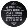 Set tavolo 2 sedie pieghevoli da esterno in ferro nero Pausa Perfetta Vendita