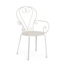 Stapelbarer Gartenstuhl im Shabby Chic Stil Bizzotto Etienne 