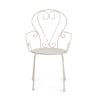 Stapelbarer Gartenstuhl im Shabby Chic Stil Bizzotto Etienne 