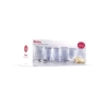 Set 6 bicchieri acqua in vetro decorato 325ml Roma Saldi