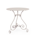 Runder Gartentisch 70cm mit 3 Beinen im Shabby Chic Etienne Kosten