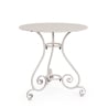 Runder Gartentisch 70cm mit 3 Beinen im Shabby Chic Etienne Kosten