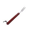 Set 4 utensili da barbecue in acciaio inox e tagliere in legno Pyros Sconti