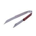 Set 4 utensili da barbecue in acciaio inox e tagliere in legno Pyros Scelta