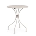 Table de jardin rond 60cm vintage shabby chic Bizzotto Lizette 