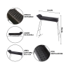 Faltbarer Platzsparender Grill Fornacella Arrosticini Bruna Modell