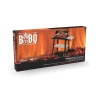 Holzkohlegrill mit Rädern und verstellbarem Grillrost 48x28cm Noxor Rabatte
