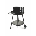 Pipra Holzkohle-Grill rund mit verstellbarem Grillrost Ø 48 cm und Rädern Sales
