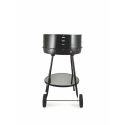 Pipra Holzkohle-Grill rund mit verstellbarem Grillrost Ø 48 cm und Rädern Rabatte