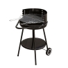 Pipra Holzkohle-Grill rund mit verstellbarem Grillrost Ø 48 cm und Rädern Aktion