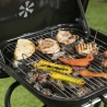 Holzkohlegrill mit Rädern und Deckel 49x83x47 cm Toska Verkauf