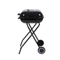 Holzkohlegrill mit Rädern und Deckel 49x83x47 cm Toska Sales