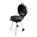 Barbecue à charbon rond Ø57x90cm avec roues et couvercle Seara Promotion