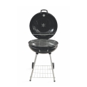 Barbecue à charbon rond Ø57x90cm avec roues et couvercle Seara Réductions