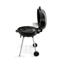 Barbecue à charbon rond Ø57x90cm avec roues et couvercle Seara Dimensions