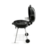 Barbecue à charbon rond Ø57x90cm avec roues et couvercle Seara Dimensions