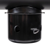 Barbecue a carbonella con coperchio ruote 2 ripiani in legno Matambre Sconti