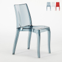 18 Sedie Cristal Light Grand Soleil trasparenti offerta stock per Bar Promozione